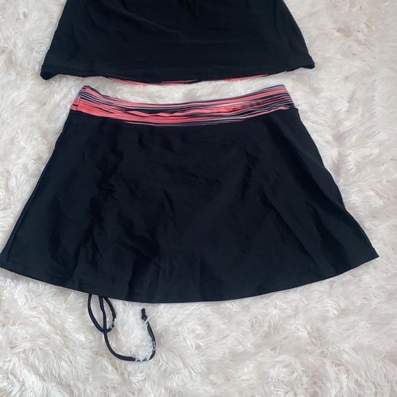 Yonique Women Tankini Swimsuits with Skirt 2 Piece Printed Bathing Suits S - Picture 8 of 9